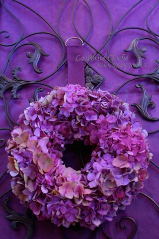 ⭐︎ブログ更新しました⭐︎秋色紫陽花のリース